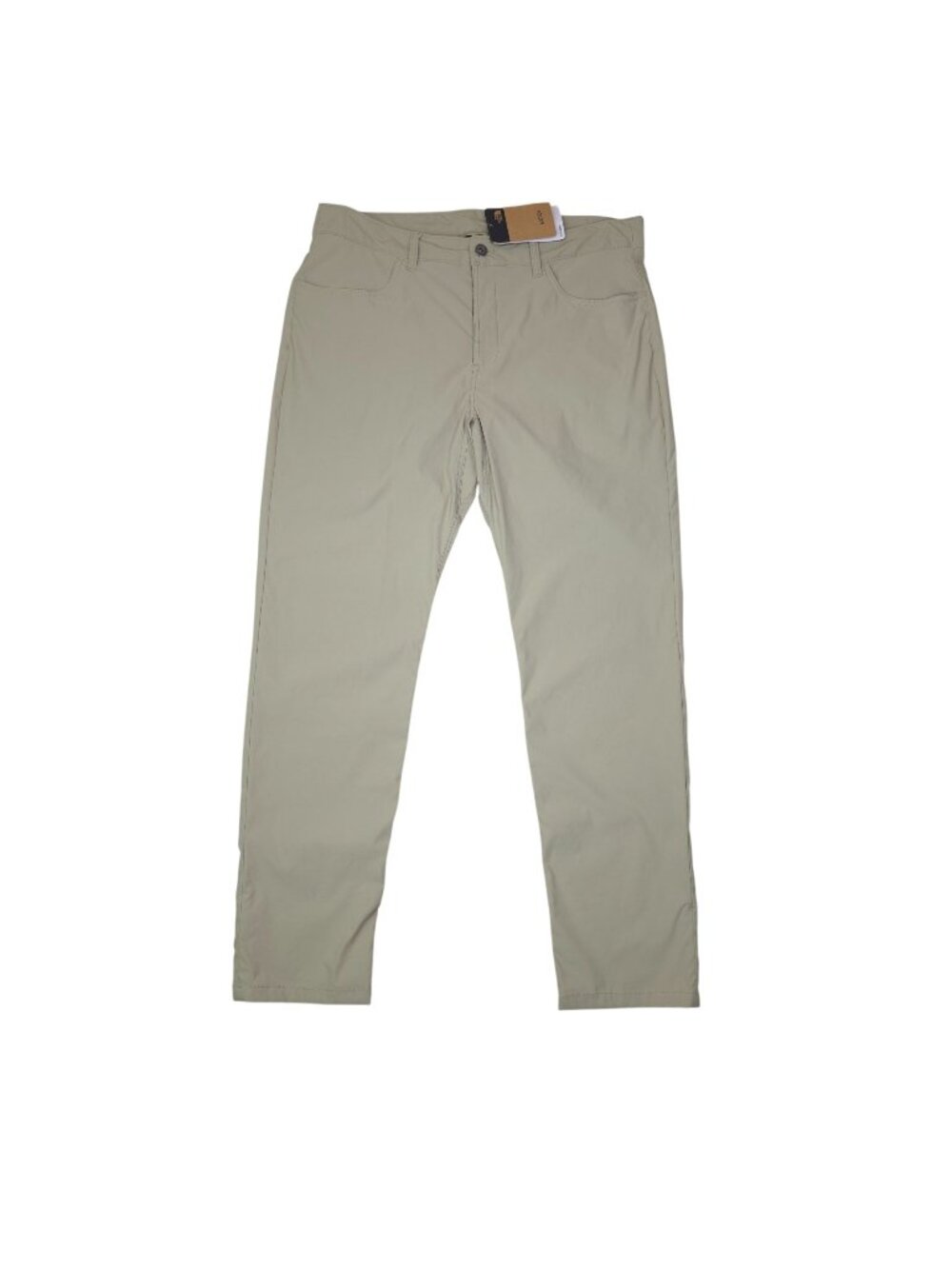 The North Face Sprag Slim Fit Beige Twill Pants With FlashDry Technology Size 38